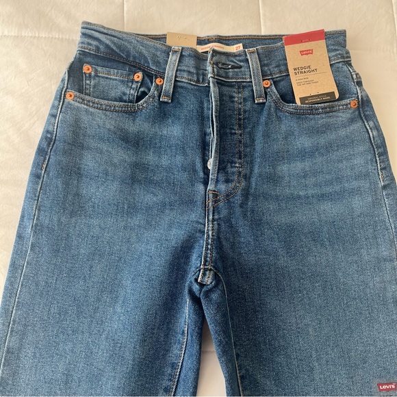 Levi’s Wedgie Straight Women Jeans Size 27 NWT - Picture 5 of 11
